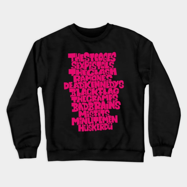 Punk Legends. Cult punk bands design. Punk rock will never die! Punk, ska, Oi. Crewneck Sweatshirt by Boogosh